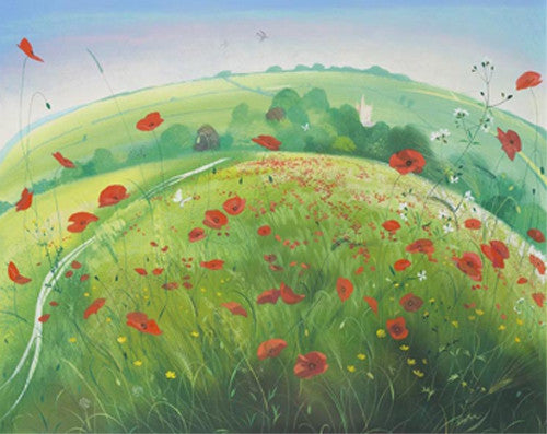 Nicholas Hely Hutchinson - A Field of Poppies (Limited Edition Print)