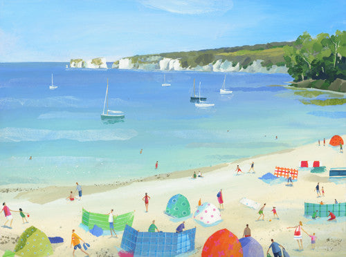 Claire Henley - Old Harry Rocks from Studland (Limited Edition Print)