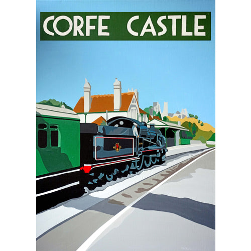 Love Dorset - Corfe Castle, Steam Train