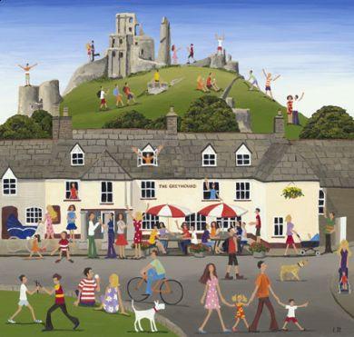 Louise Braithwaite originals and limited edition prints paintings are predominately figurative and painted in oils on board.