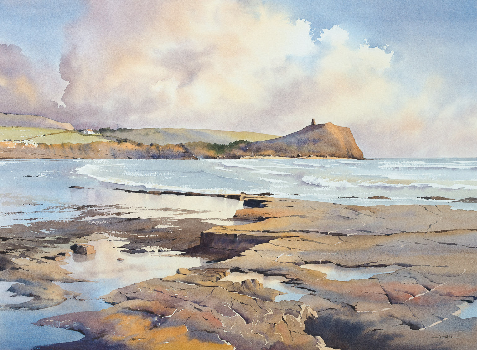 Oliver Pyle Light on the Ledges, Kimmeridge Bay – The Mulberry