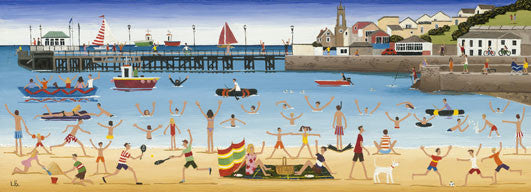 Louise Braithwaite - Swanage Pier (Limited Edition Print)