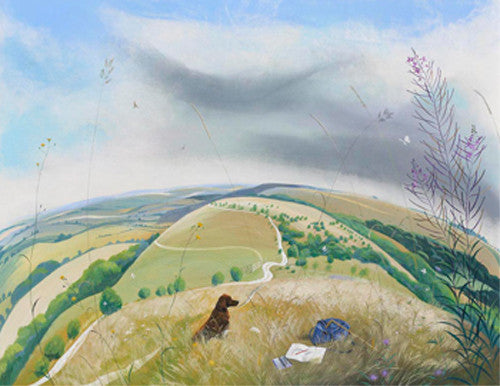 Nicholas Hely Hutchinson - Towards the Ox Drove (Limited Edition Print)