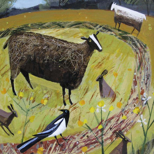 Mary Sumner - Magpie Field (Limited Edition Print)