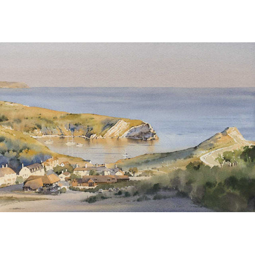 Oliver Pyle - A Warm Evening at Lulworth Cove (Limited Edition Print)